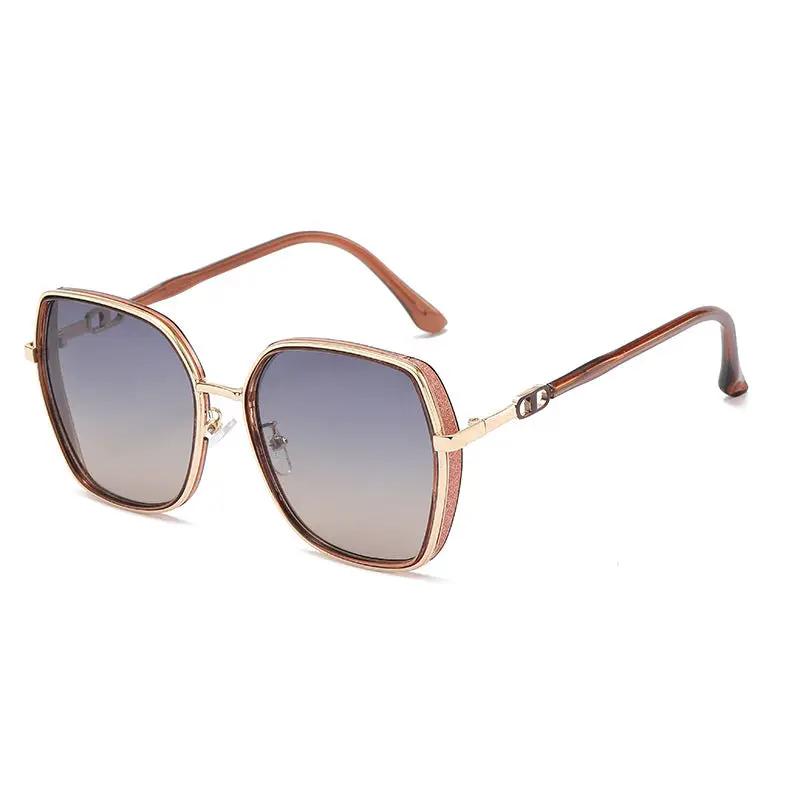 ECOTREK Oversized Fashion Sunglasses – Polarised UV Protection Shades for Women LX11 by ECOTREK