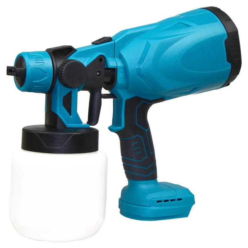 Cordless High Pressure Spray Gun Paint Sprayer Fits Makita 18V Battery by salelink.co.nz