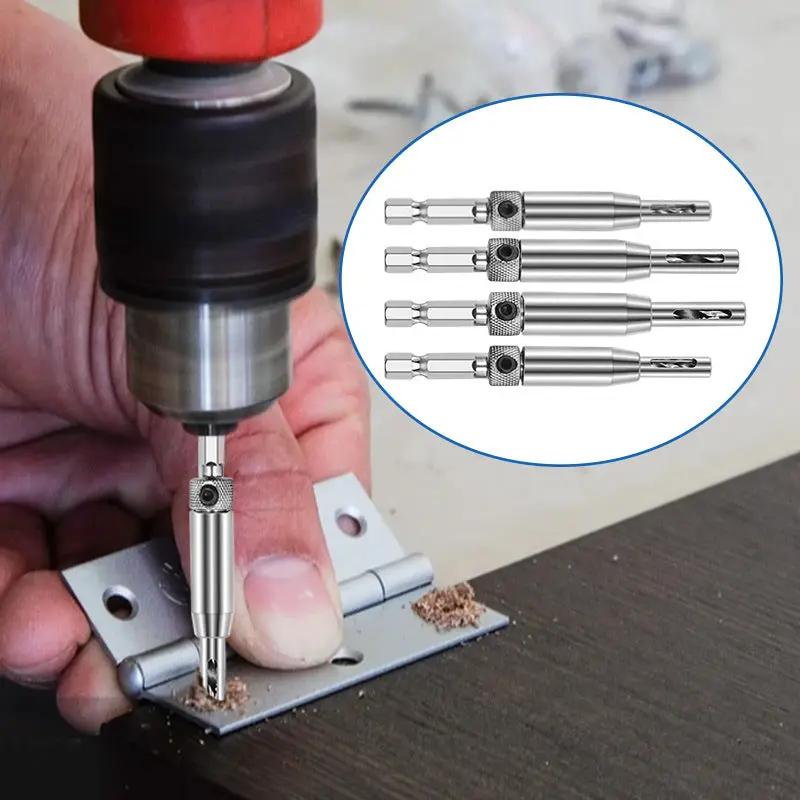4pcs Door and Window Hinge Hole Opener by salelink.co.nz