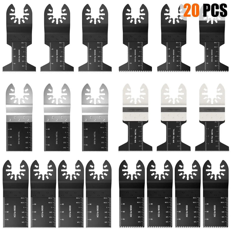 20X Multi Tool Oscillating Saw Blades by salelink.co.nz