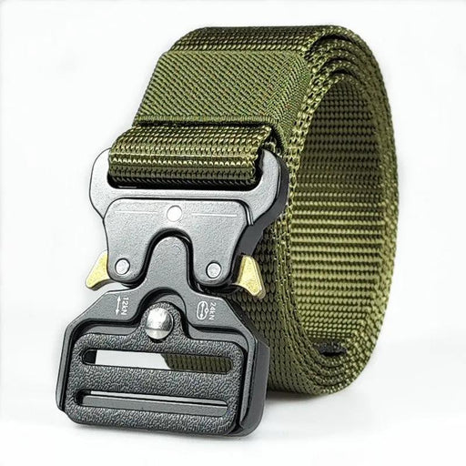 Tactical Belt Military Hiking Nylon Web Rigger Work Belts by dealonline.co.nz
