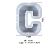Alphabet Letter Moulds - Individual - Super Large by Resin Art NZ