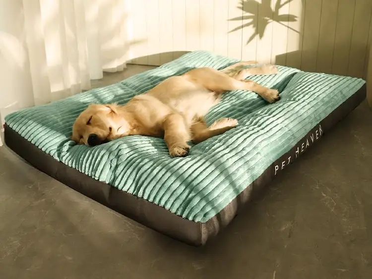 Dog Bed Pet Mattress Warm Thick Washable XL 120cm x 95cm x 7cm by dealonline.co.nz