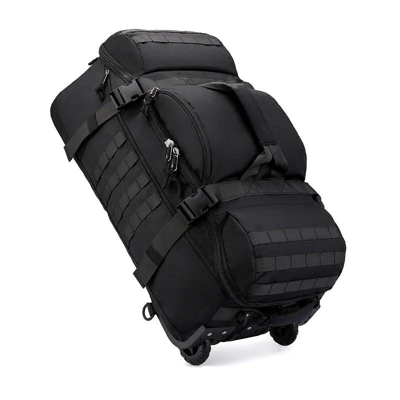 Ecotrek 80L Travel Duffel Backpack | Foldable Convertible Holdall with Hidden Straps CP7286 by ECOTREK