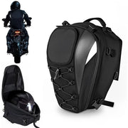 ECOTREK Motorcycle Tail Bags ECOTREK Expandable Waterproof Motorcycle Tail Bag & Backpack 25L–38L BQF1111 ECOTREK Expandable Waterproof Motorcycle Tail Bag & Backpack 25L–38L BQF1111