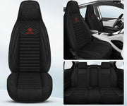 Sport Style Synthetic Linen/Flax Breathable Bucket Car Seat Covers Full Set by dealonline.co.nz