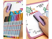 (12PCS/PACK) Whiteboard Marker Pen - Fine tip , Colourful by dealonline.co.nz