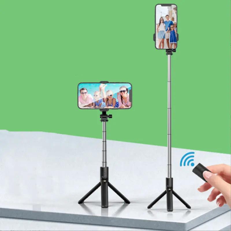 Bluetooth Selfie Stick Phone Tripod by salelink.co.nz