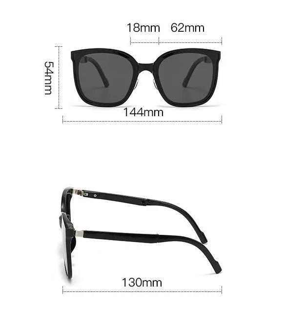 Ecotrek Polarised Folding Square Sunglasses – UV380 Lightweight Travel Shades LX17-21 by ECOTREK