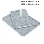 Dog Potty Tray Toilet Training Pads Holder Litter Box Pee Pad Holder by dealonline.co.nz