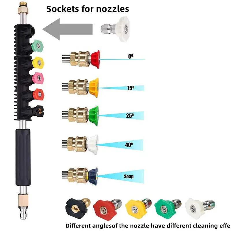High Pressure Washer Wand Extension Set by salelink.co.nz