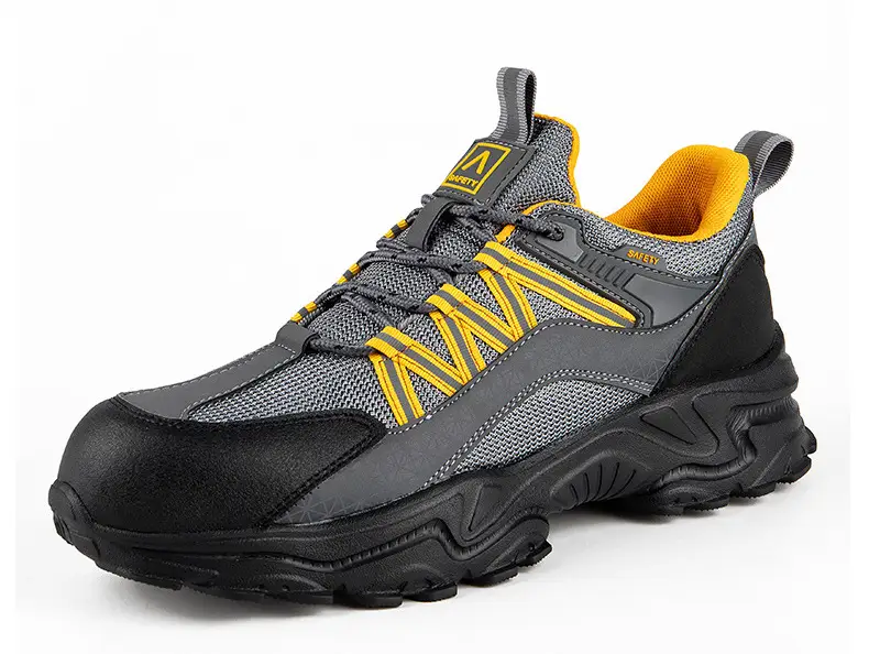 Steel Toe Work Shoes Safety Sneakers Industrial Shoes Lightweight Puncture Proof by dealonline.co.nz