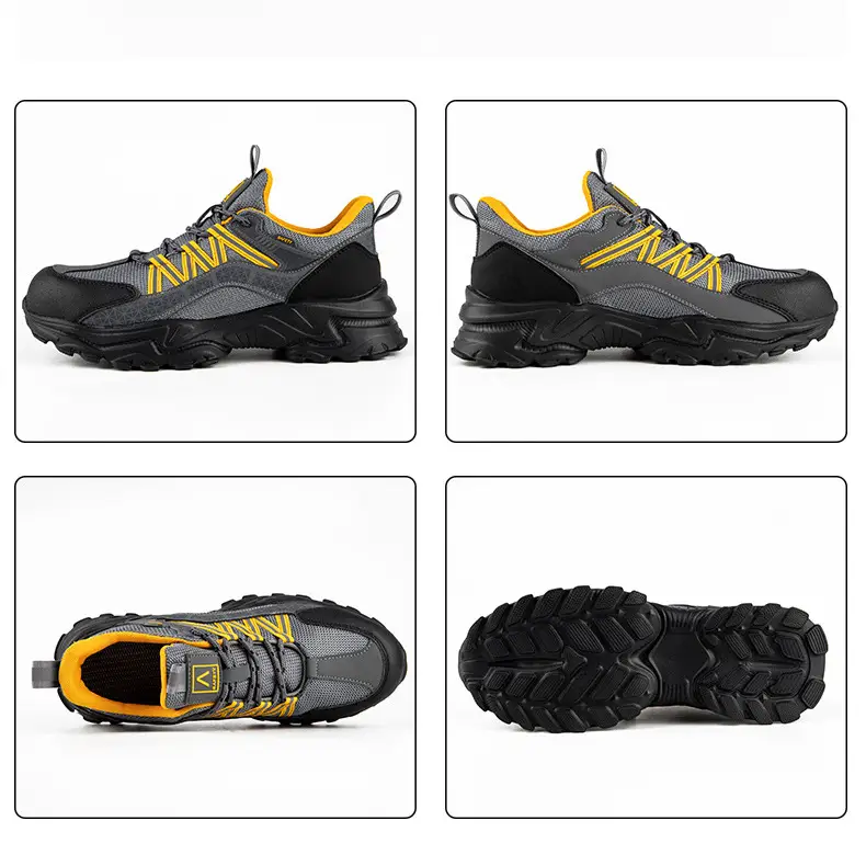 Steel Toe Work Shoes Safety Sneakers Industrial Shoes Lightweight Puncture Proof by dealonline.co.nz