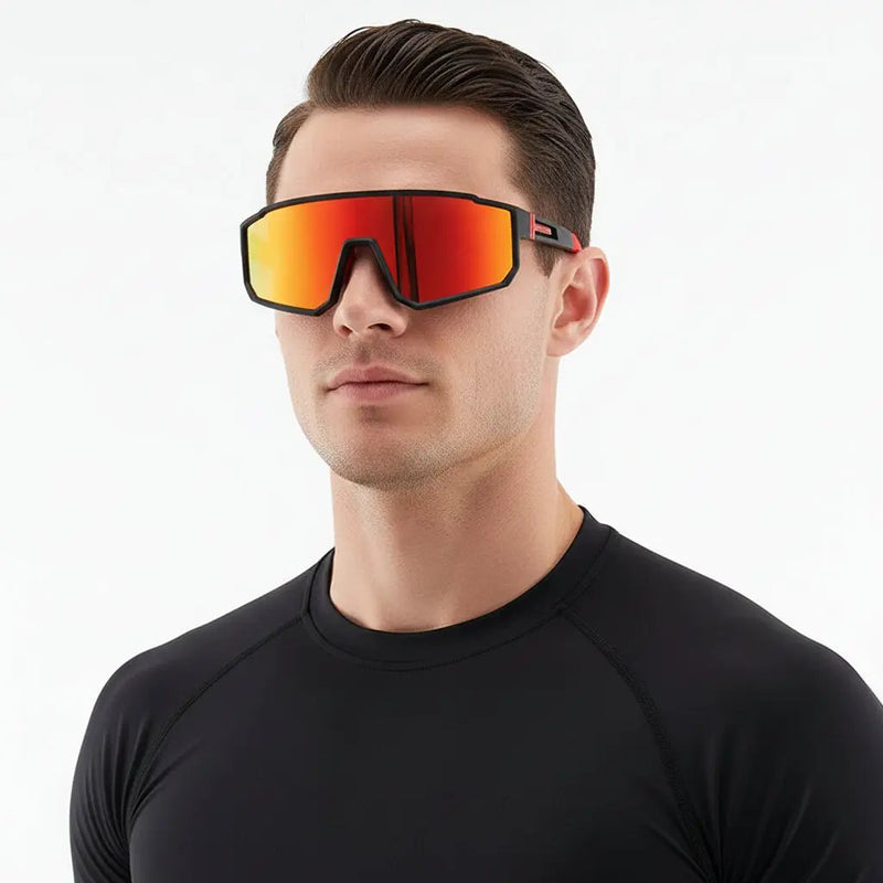 HD Polarized lens Sports Sunglasses Anti-Blue Ray Hydrophobic 4 colours by dealonline.co.nz