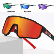HD Polarized lens Sports Sunglasses Anti-Blue Ray Hydrophobic - Blue by dealonline.co.nz