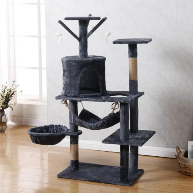 Cat Tree Scratching Post with Mouse 125CM by dealonline.co.nz