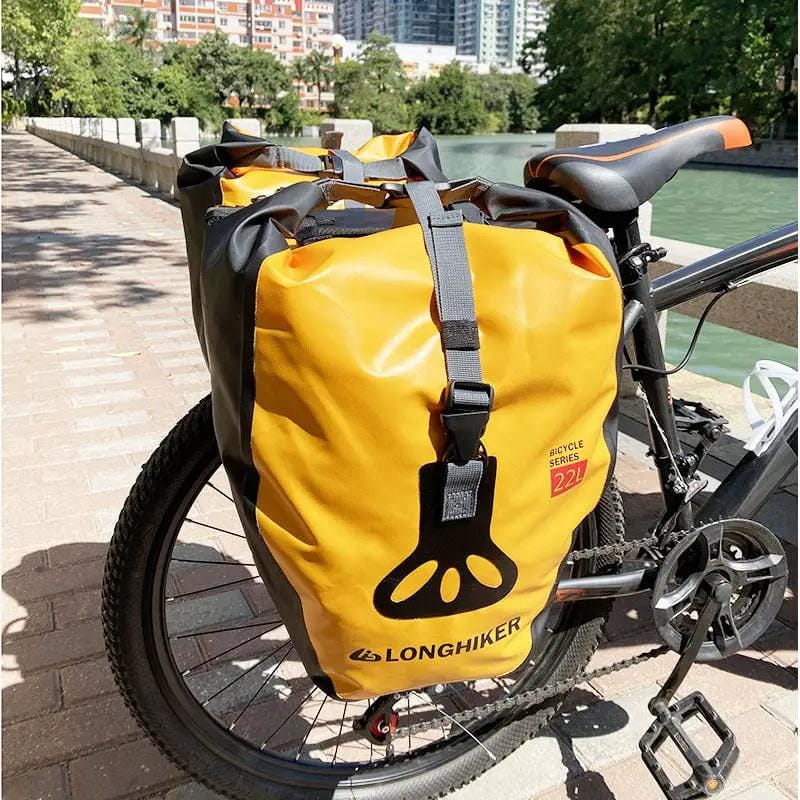 Ecotrek Bicycle Side Pannier Bag – Large Capacity Waterproof Rear Bag YJ5161 by ECOTREK