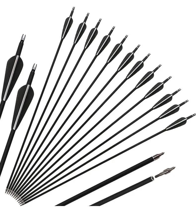 Carbon Arrows 12pcs by salelink.co.nz