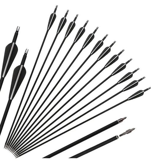Carbon Arrows 12pcs by salelink.co.nz