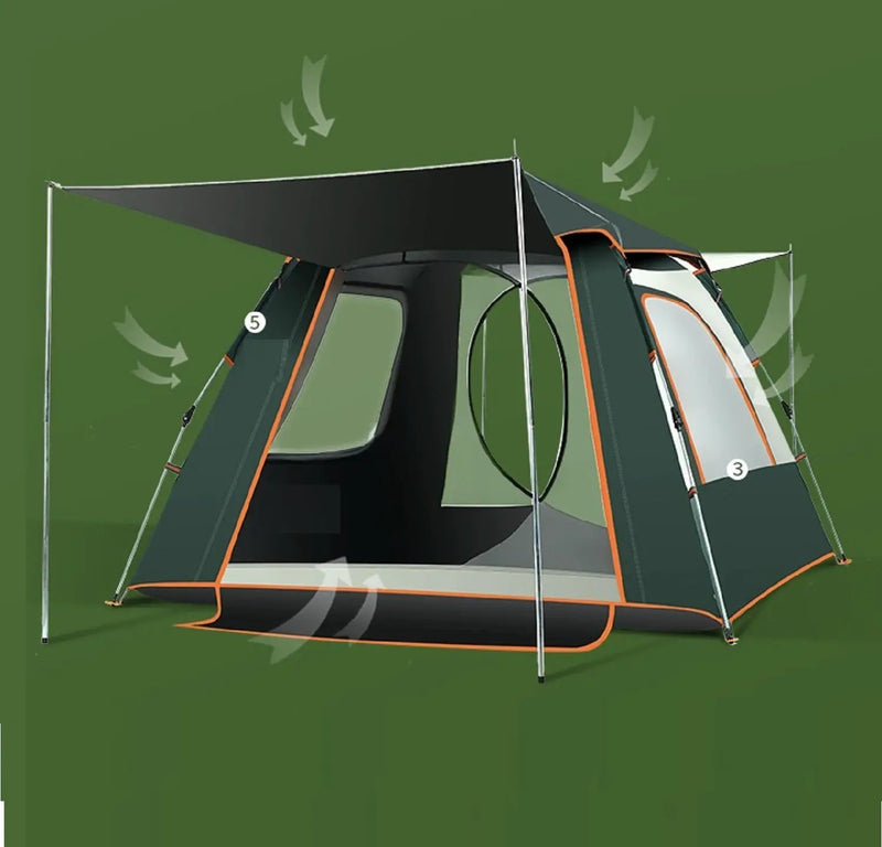 Family Tent – Lightweight & Easy to Set Up JLP74816 by ECOTREK
