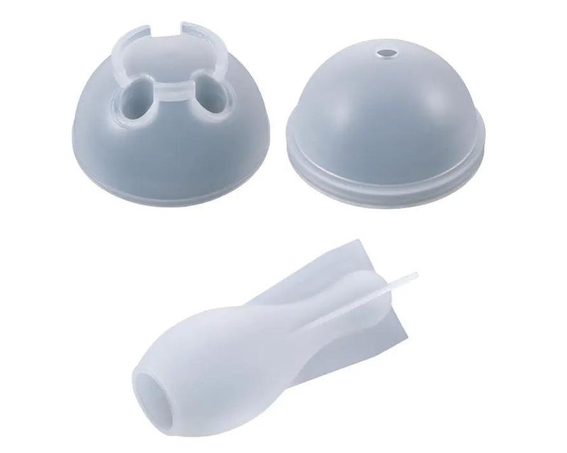 Bowling Resin Mould, Bowling Pin and Ball Silicone Mould Crystal Sphere Round Casting Moulds for Mini Desktop Bowling Game by Resin Art NZ