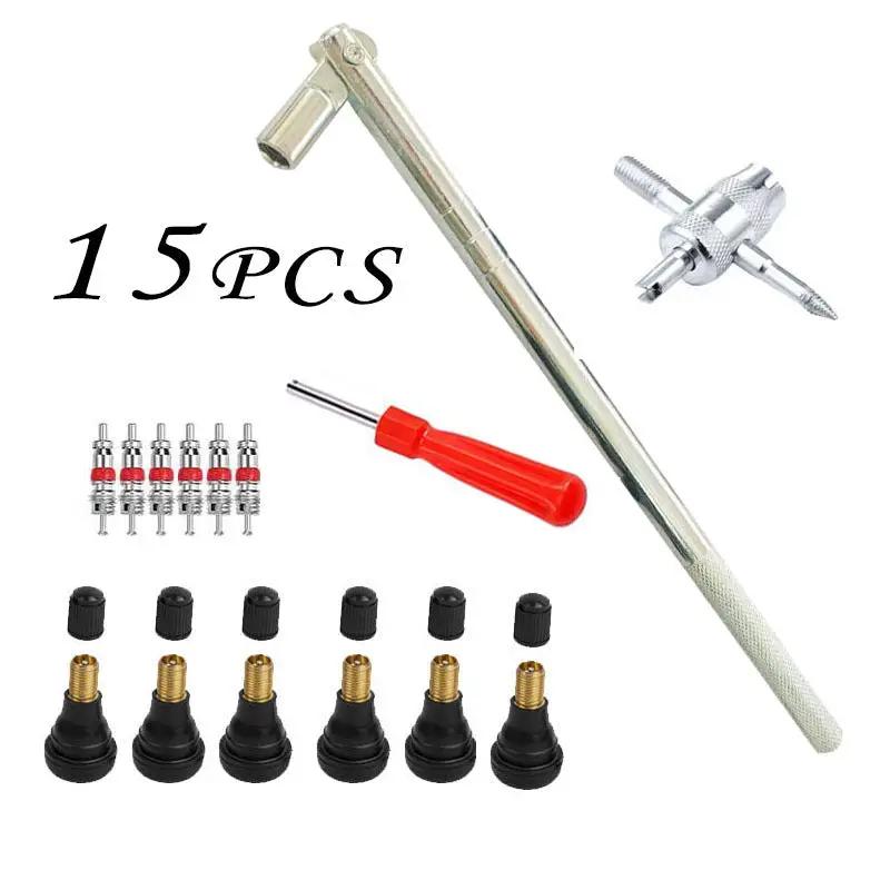 15PCS Tire Valve Stem Removal Tool Repair Kit by salelink.co.nz