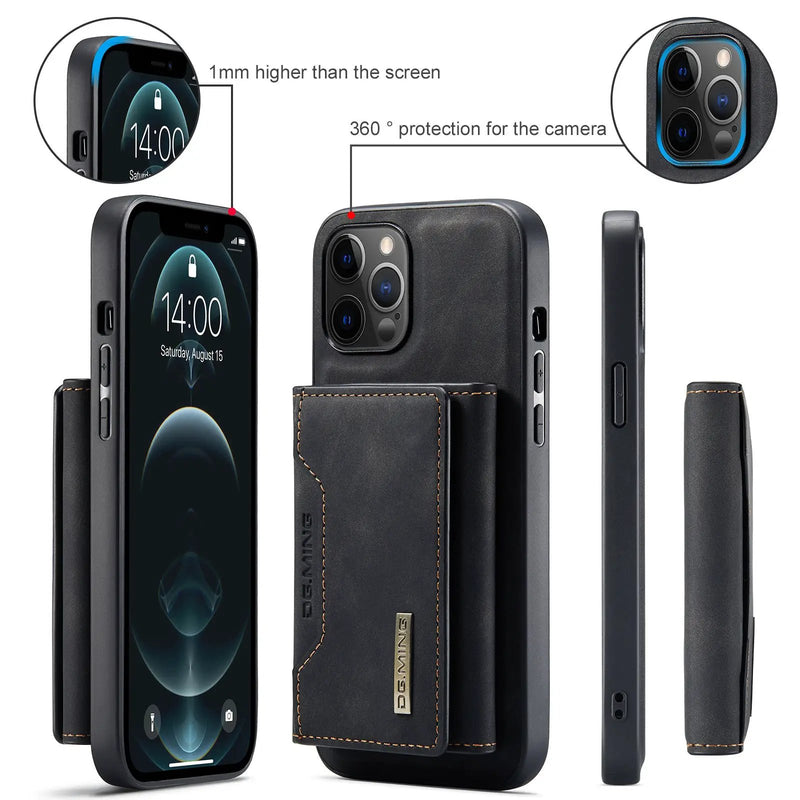 iPhone 14 Pro Max Wallet Case by salelink.co.nz