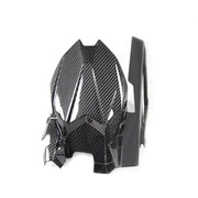 Kawasaki ZX4R (Mudguard & Chain Guard) Dry Carbon by CARBONISE