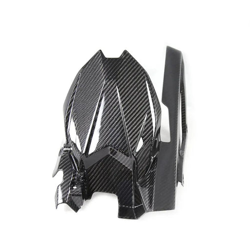 Kawasaki ZX4R (Mudguard & Chain Guard) Dry Carbon by CARBONISE