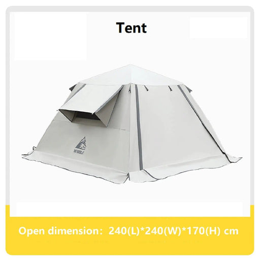 ECOTREK Tent Portable Fully Automatic Waterproof Camping Tent with Canopy for All-Season DYLF97813 Portable Fully Automatic Waterproof Camping Tent with Canopy for All-Season DYLF97813