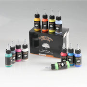 12 Colours 30ml Acrylic Airbrush Paint Set by salelink.co.nz