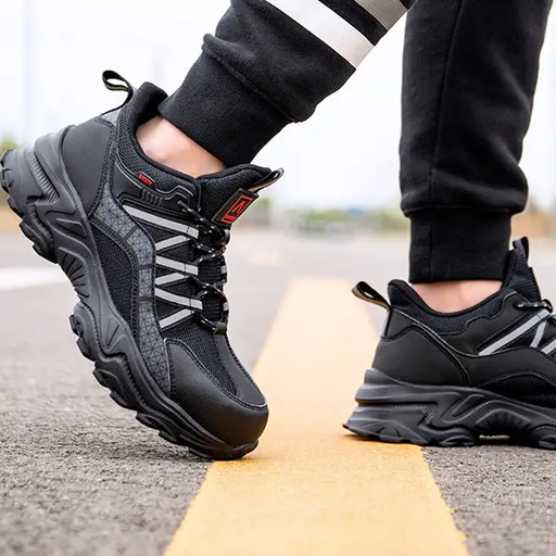 Steel Toe Work Shoes Safety Sneakers Industrial Shoes Lightweight Puncture Proof by dealonline.co.nz