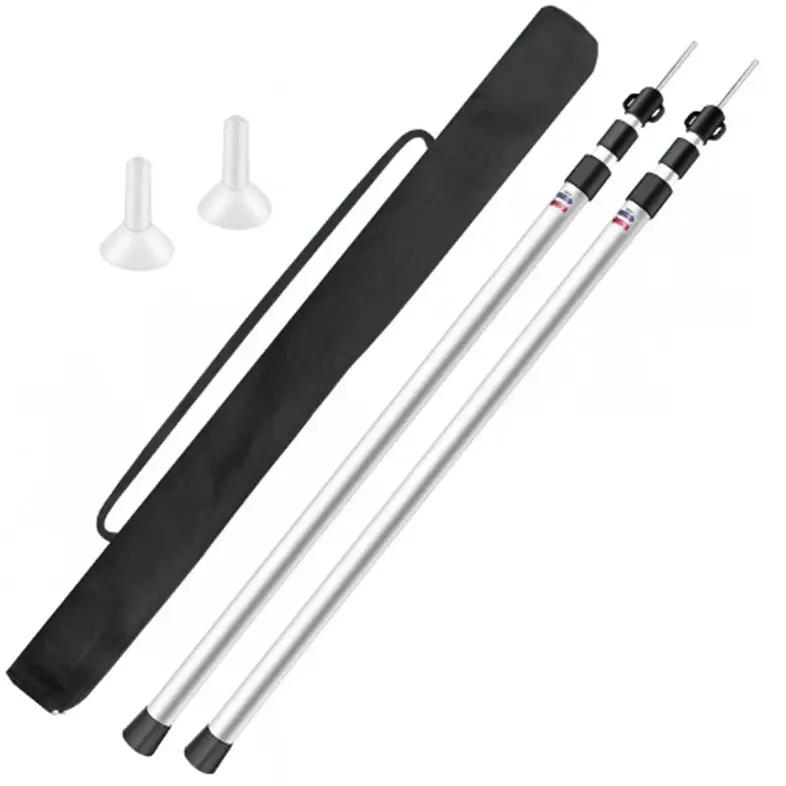2PCS Camping Tarp Poles by salelink.co.nz