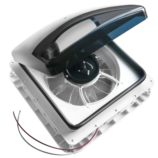 Caravan Roof Vent Fan with Light by salelink.co.nz
