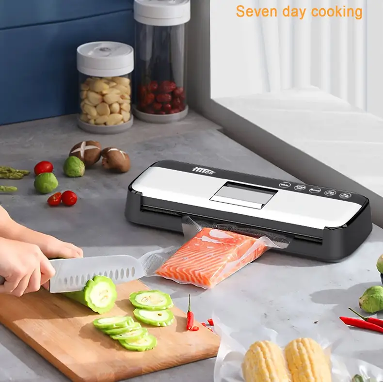 Automatic Food Sealer Dry & Moist Food Preservation Modes 145W 6.0T by dealonline.co.nz