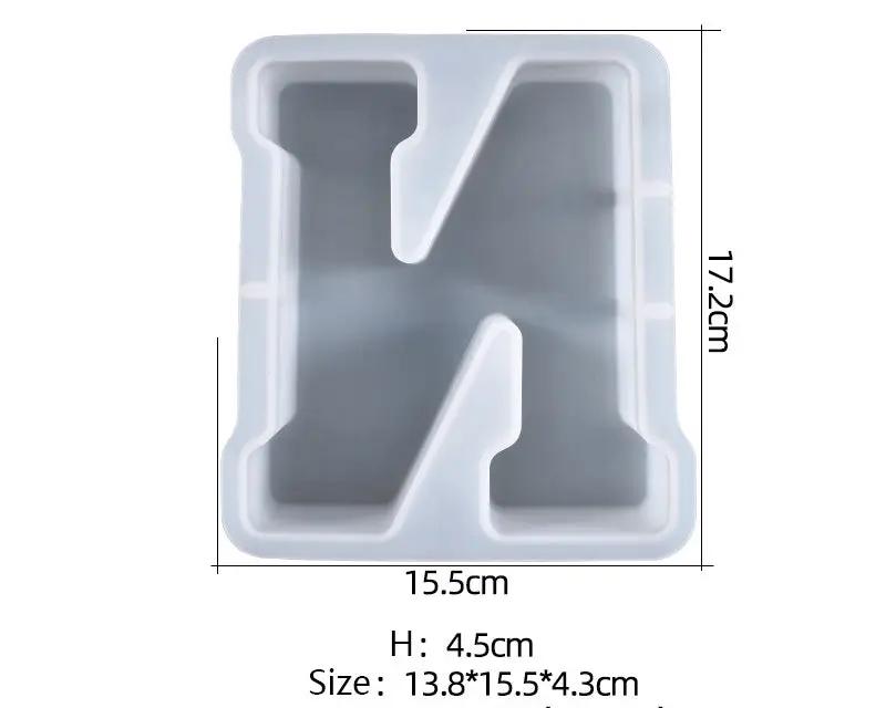 Alphabet Letter Moulds - Individual - Super Large by Resin Art NZ