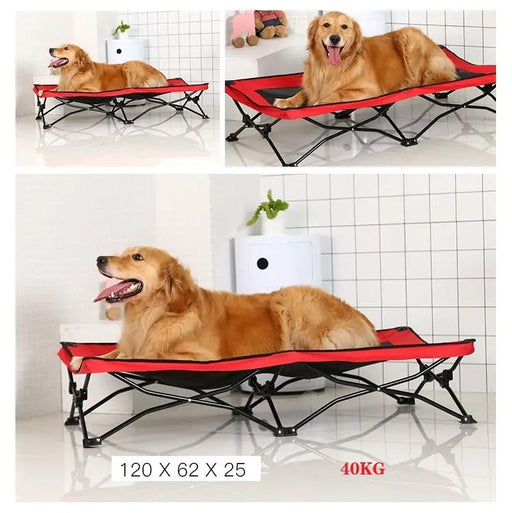 M Pet Bed Dog Cat Bed Mesh Elevated Raised Indoor Sleeping Cot by dealonline.co.nz