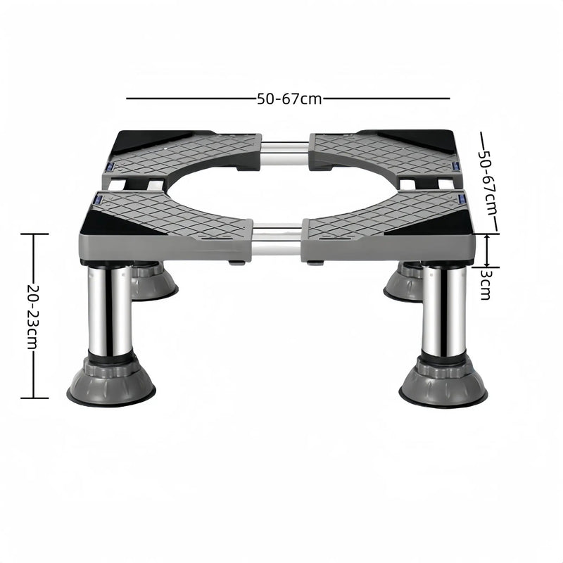 Universal Adjustable Washing Machine Stand by salelink.co.nz