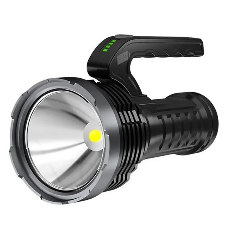 SL02 USB Rechargeable Brightness Long-rang LED Flashlight by dealonline.co.nz
