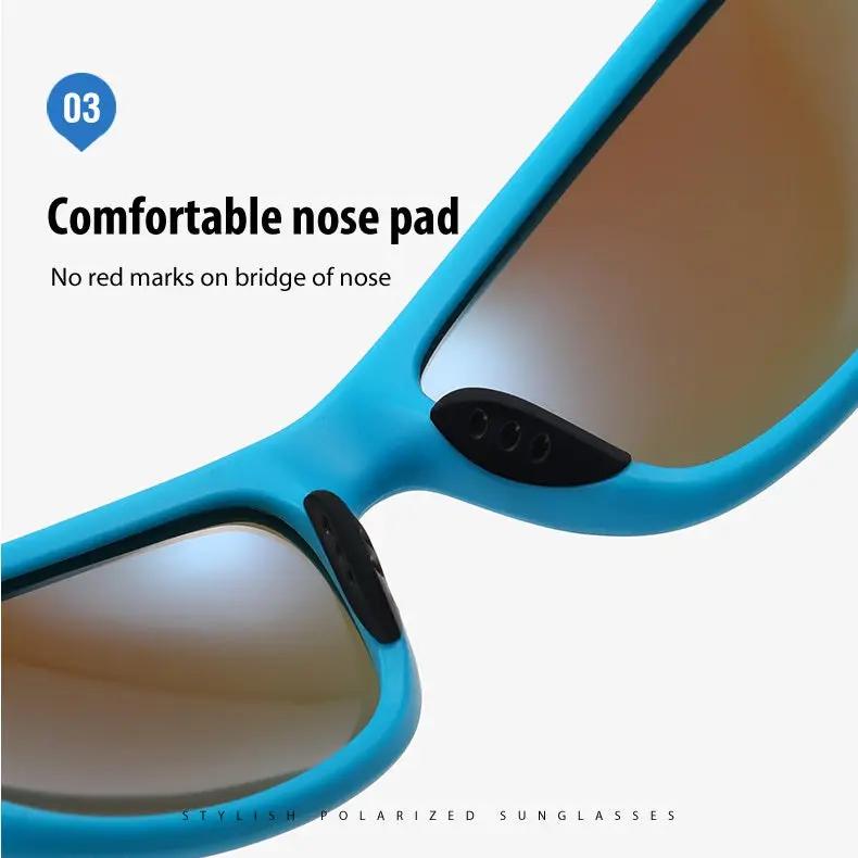 HD Polarized Lens Sunglasses Anti-Blue Ray Hydrophobic by dealonline.co.nz