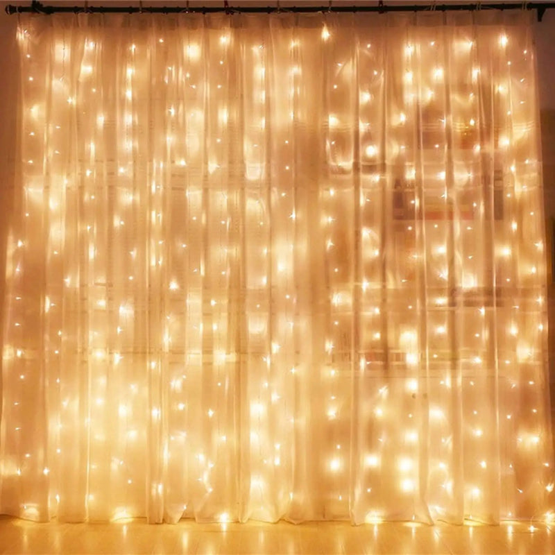 6x3M Curtain Lights by salelink.co.nz