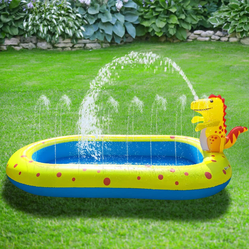 Inflatable Spray Splash Water Mat by salelink.co.nz