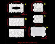 Tissue Box Moulds Set for DIY Craft and Resin Art by Resin Art NZ