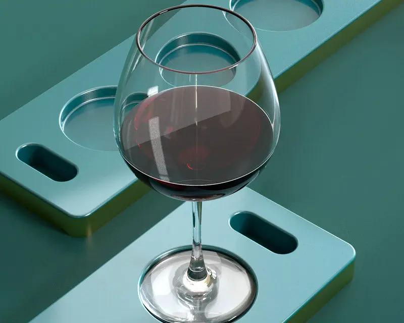 Coaster Moulds Suitable For Wine Glass by Resin Art NZ