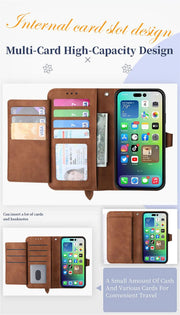 iPhone 15 Plus Wallet Case by salelink.co.nz