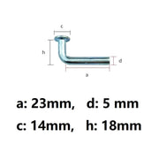 M6 Safety Pins Clip Drop Pin L shape - 20 Pack by dealonline.co.nz