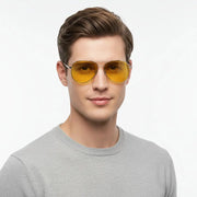 HD Polarized lens Lens Sunglasses Anti-Blue Ray Hydrophobic with Case 4 colours by dealonline.co.nz