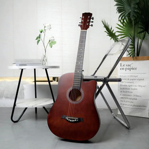 38" Wooden Acoustic Guitar by dealonline.co.nz