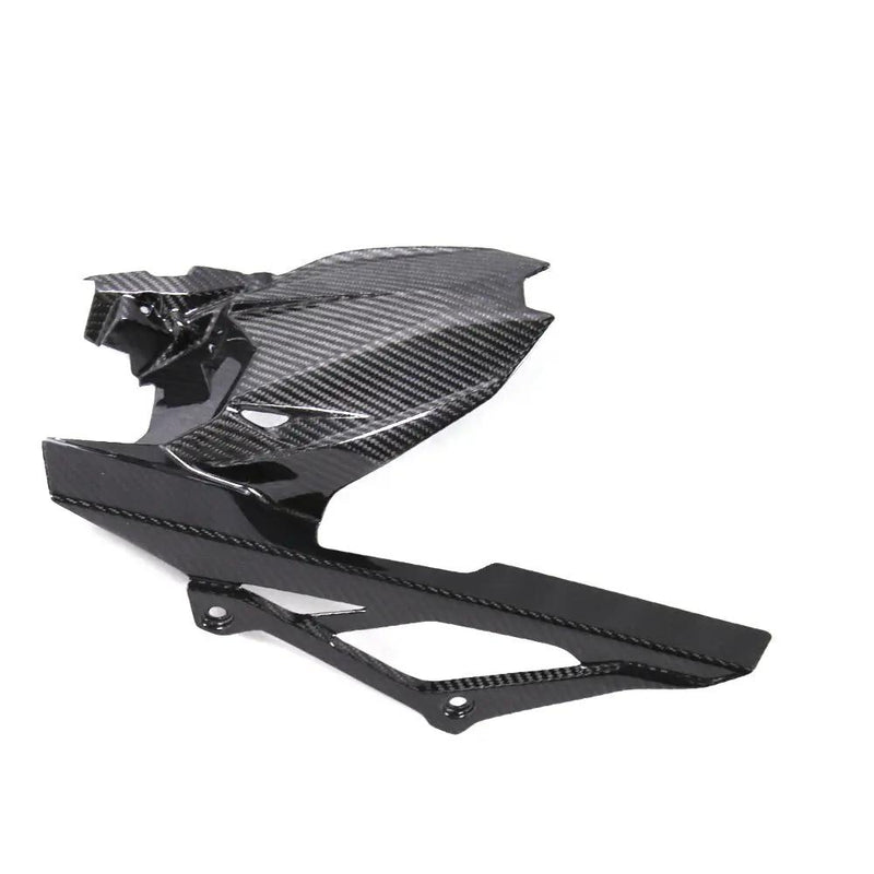 Kawasaki ZX4R (Mudguard & Chain Guard) Dry Carbon by CARBONISE