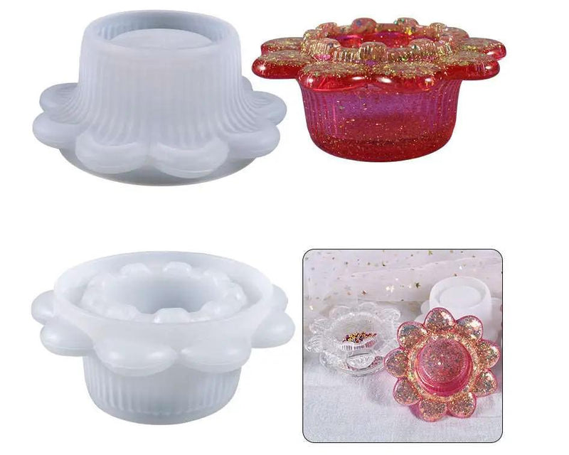 Candle Holder Moulds 04 by Resin Art NZ